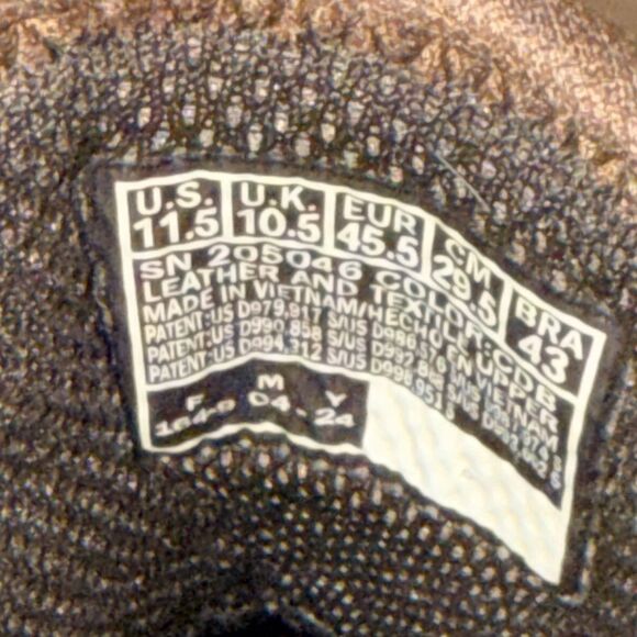 Skechers Hands Free Slip-Ins Garza Gervin Shoes Brown Leather Mens 11.5 EUR 45.5 - Picture 5 of 12